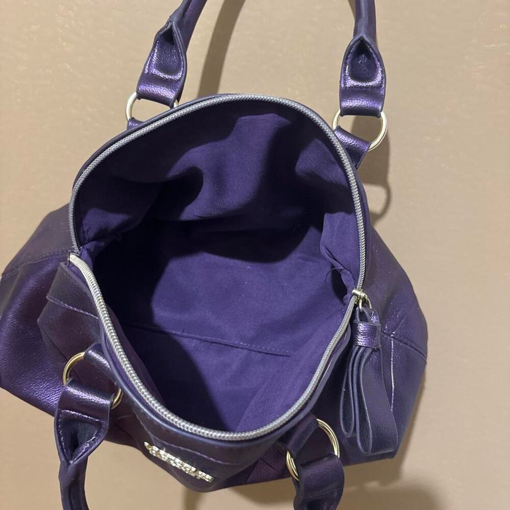NWT Victoria's Secret Purple Quilted SatcheL Halloween Purple - Picture 3 of 5